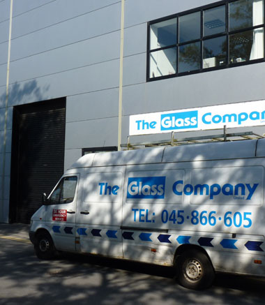 Glass Company Van